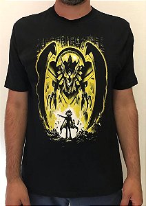 Camiseta yugioh dragão alado de rá