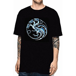 Camiseta Dragão Supremo de Olhos azuis - yugioh