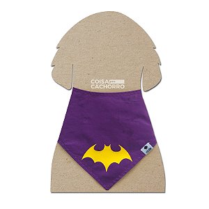 Bandana para cães Batgirl