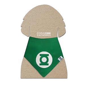 Bandana para cães Lanterna Verde