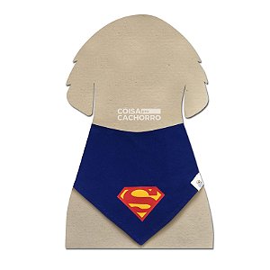 Bandana para cães Super Homem