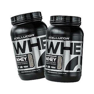 2 UNID. - WHEY CELLUCOR PERFORMANCE - 900g