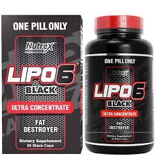 Lipo-6 Black Ultra Concentrate Nutrex - 60 Capsulas importado