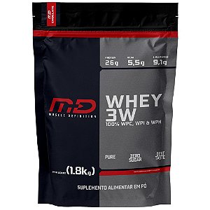 WHEY 3W REFIL 1,8kg - MUSCLE DEFINITION