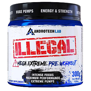 ILLEGAL MEGA EXTREME PRE WORKOUT 300g - ANDROTECH LAB