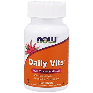 DAILY VITS 100 TABLETES - NOW SPORTS