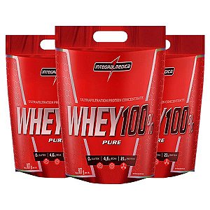 LEVE + PAGUE - WHEY 100% PURE 907G - INTEGRALMÉDICA