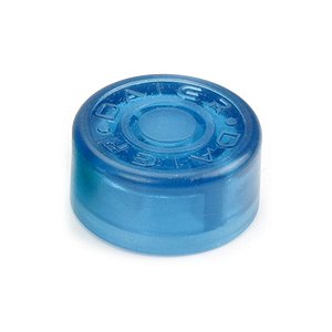 Botão Plastico Azul Para Footswitch Pedal Topper FT-1-BL