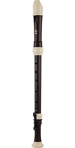 Flauta Doce Tenor Barroca Profissional Yamaha Serie 300-ABS