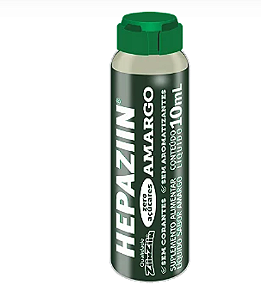 HEPAZIIN AMARGO ZERO AÇUCAR -10ml UNIDADE