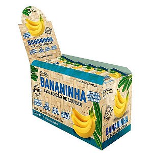 Display Bananinha sem adição de açúcar - Contem 24 unidades com  26g cada