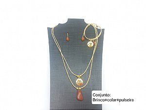 Signo de Áries: Brinco / Pulseira / Colar