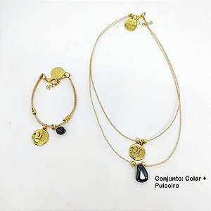 Signo de Gêmeos: Brinco / Pulseira / Colar