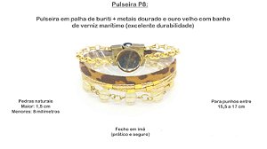 Pulseira Citrino | Santa Palha