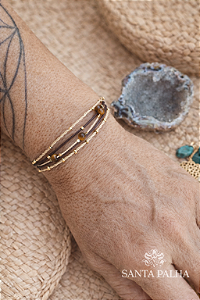 Pulseira Olho de Tigre (proteção e empoderamento)