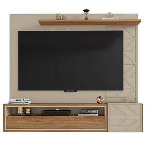 Painel Para TV Até 70 Polegadas Com 2 Portas Prisma Caemmun