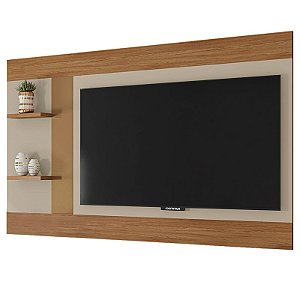 Painel Para TV 65 Polegadas 2 Prateleiras Discovery Caemmun