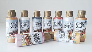 TINTA METAL COLORS ACRILEX - 60ML
