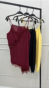 Blusa Crepe Assimétrica