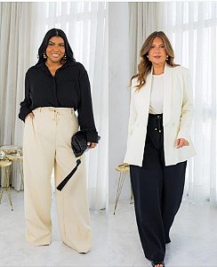Calça Pantalona de Alfaiataria