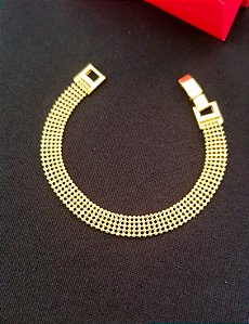 Pulseira Fita com Fecho Gaveta