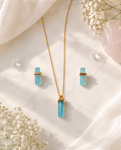 Conjunto Cubo Ágata Azul