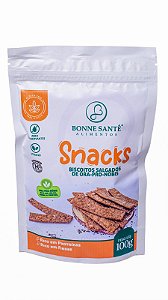 Snacks salgado de Ora pro-Nóbis  c/ cebola- Pacote - 100 gramas