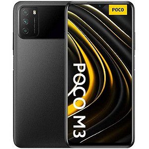 Smartphone Xiaomi Poco M3 64GB 4GB RAM - Preto