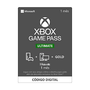 Cartao Xbox Game Pass 12 Meses