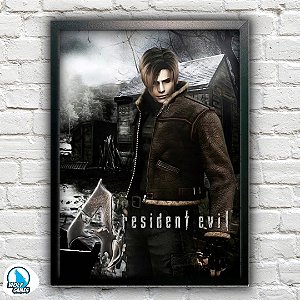 Quadro Resident Evil 4 Leon