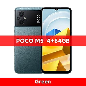POCO M5 Versão Global, 64GB, 128GB, MediaTek Helio G99 Octa Core, 90Hz, Display