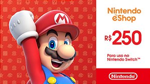 Gift Card Nintendo: 150 Reais - Cartão Presente Digital