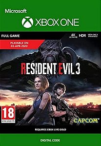 Resident Evil 3 - Xbox