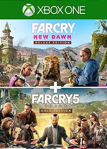 Far Cry 5 Gold Edition + Far Cry New Dawn Deluxe Edition Bundle XBOX