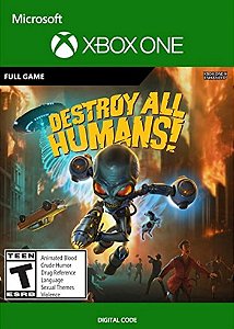 Destroy All Humans Xbox