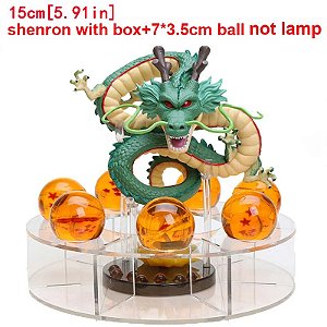 Dragon Ball Shenlong LED Night Light, Lâmpada Figura Ação, Shenron DBZ, Bolas