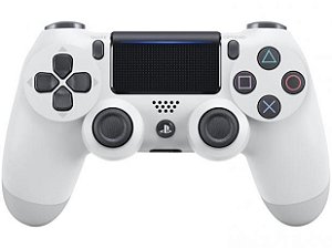 Controle PS4 Dualshock 4 Sony - Branco Glacial