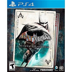 Batman Return to Arkham - PS4