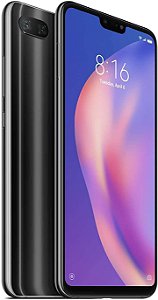 Smartphone Xiaomi MI 8 Lite 64GB Versão Global Desbloqueado Preto