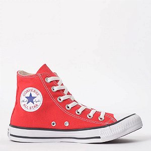 all star plataforma cano alto vermelho