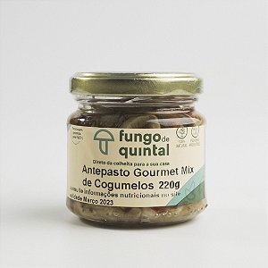 Antepasto Gourmet Mix de Cogumelos - Fungo de Quintal