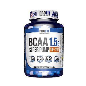 BCAA 1,5G SUPER PUMP - PROFIT LABORATÓRIOS