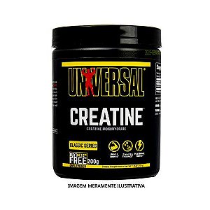 CREATINE - 200G - UNIVERSAL (IMPORTADO)