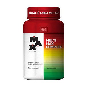 MULTI MAX COMPLEX - 90 CÁPSULAS - MAX TITANIUM