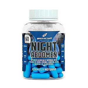 NIGHT ABDOMEN - 60 CÁPSULAS - BODY ACTION