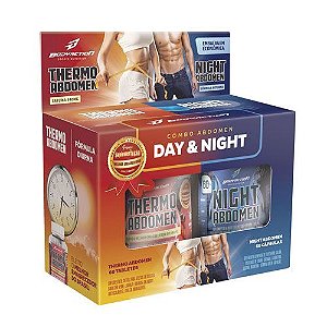 COMBO ABDOMEN DAY & NIGHT - 60/60 CÁPSULAS - BODY ACTION