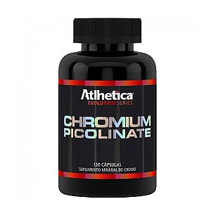 PICOLINATO DE CROMO - 120 CÁPSULAS - ATLHETICA NUTRITION