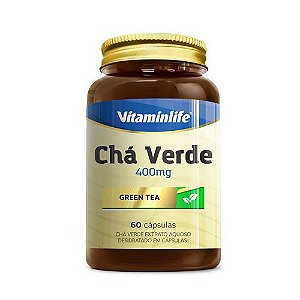 CHÁ VERDE - 60 CÁPSULAS - VITAMIN LIFE