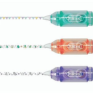 Fita Decorativa Tilibra - Estampas Sortidas 5mm x 3mm