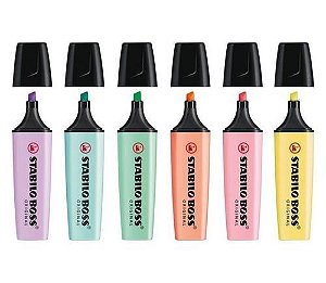 Marca-texto STABILO Boss Pastel
